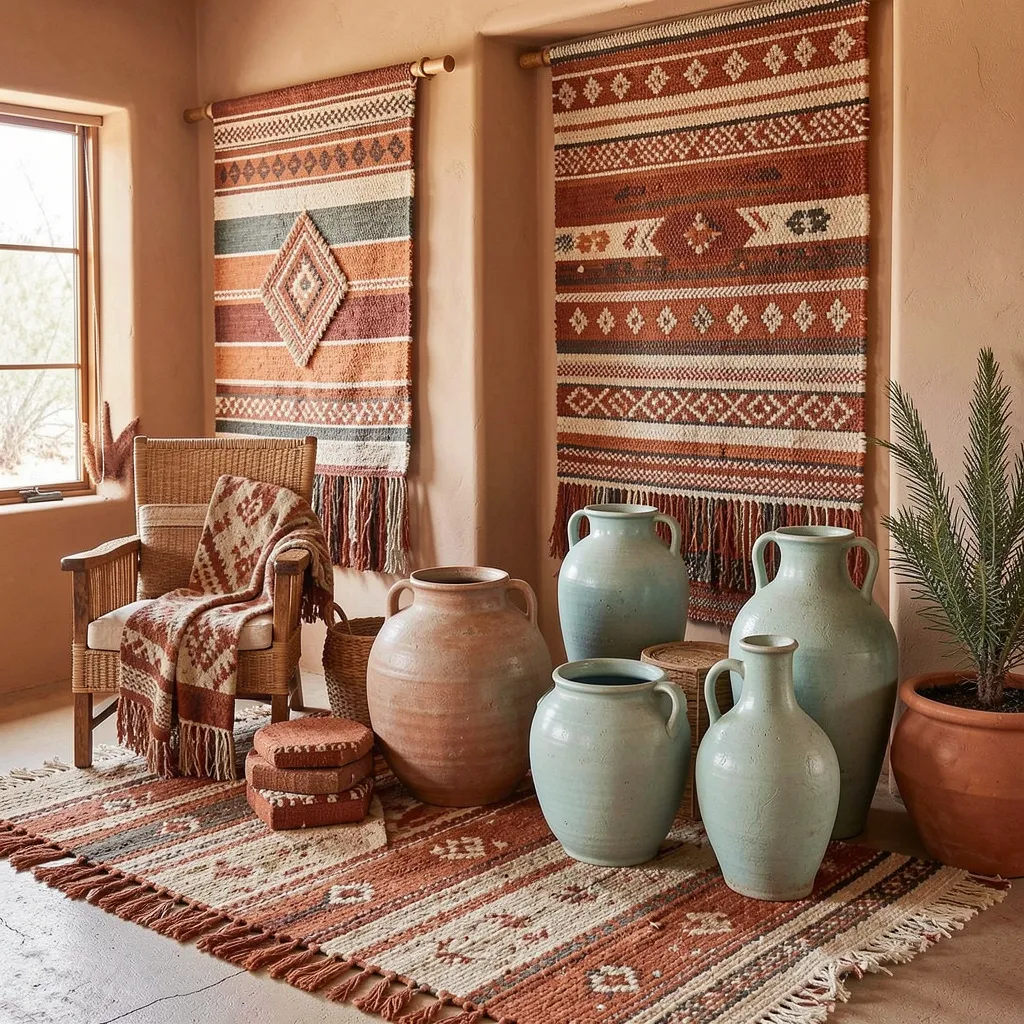 Bedroom in warm neutrals