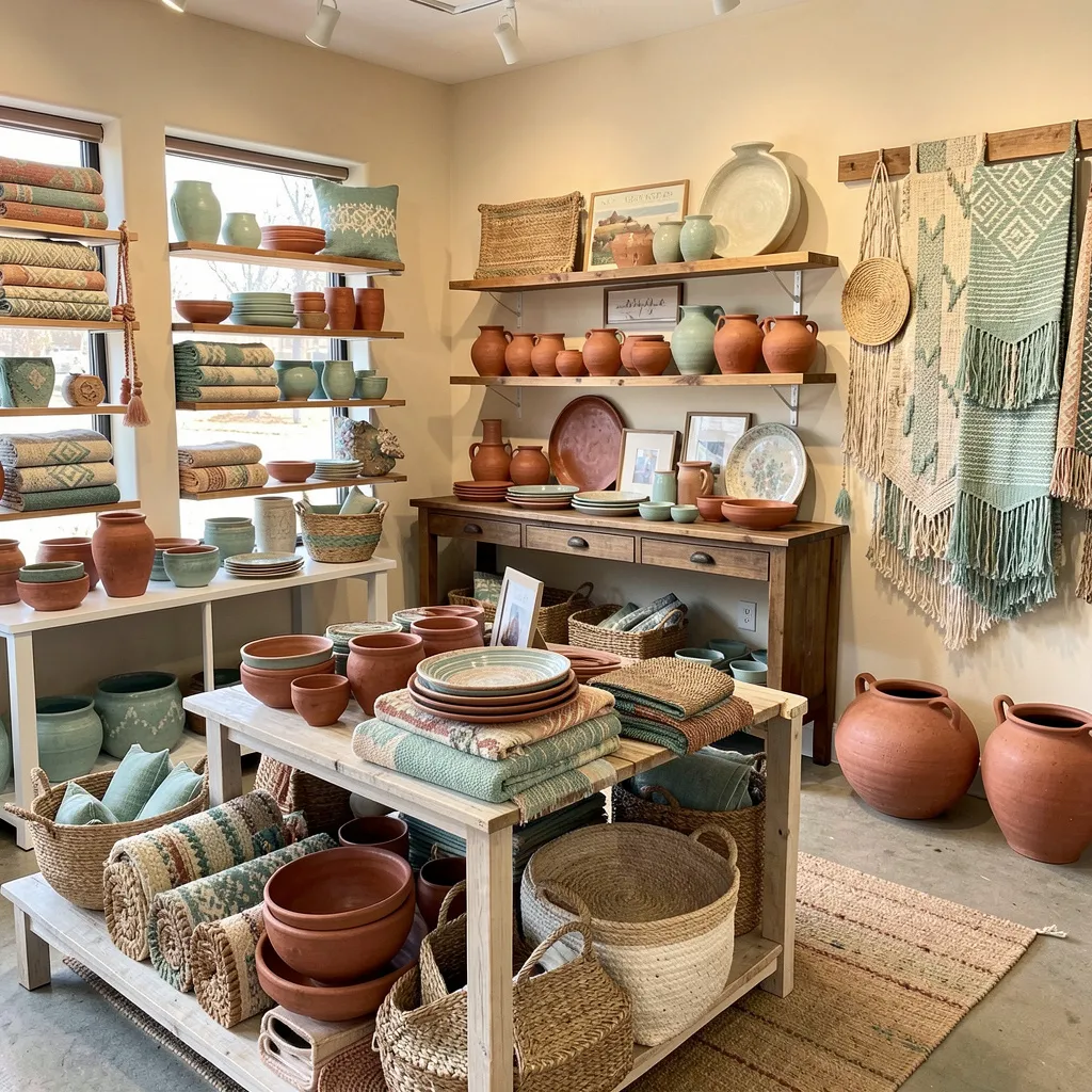 Suggested product combination with clay tones